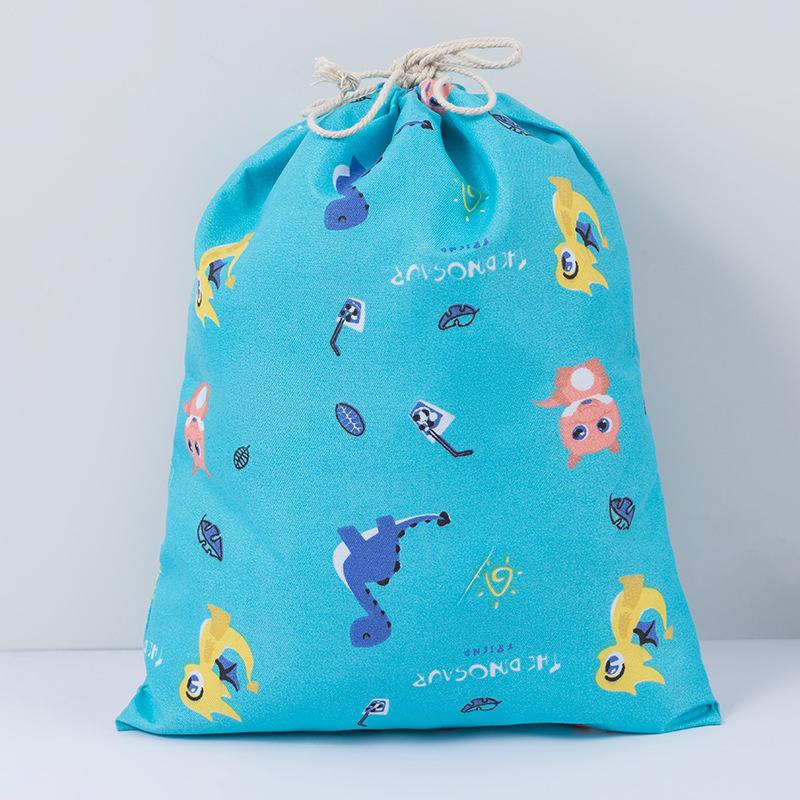 Kočka Medvěd Kreslený Stahovací Šňůrka Bavlněná Lněná Úložná Taška Dárková Cukrovinka Šperky Organizér Make-up Kosmetika Mince Klíče Tašky 49002