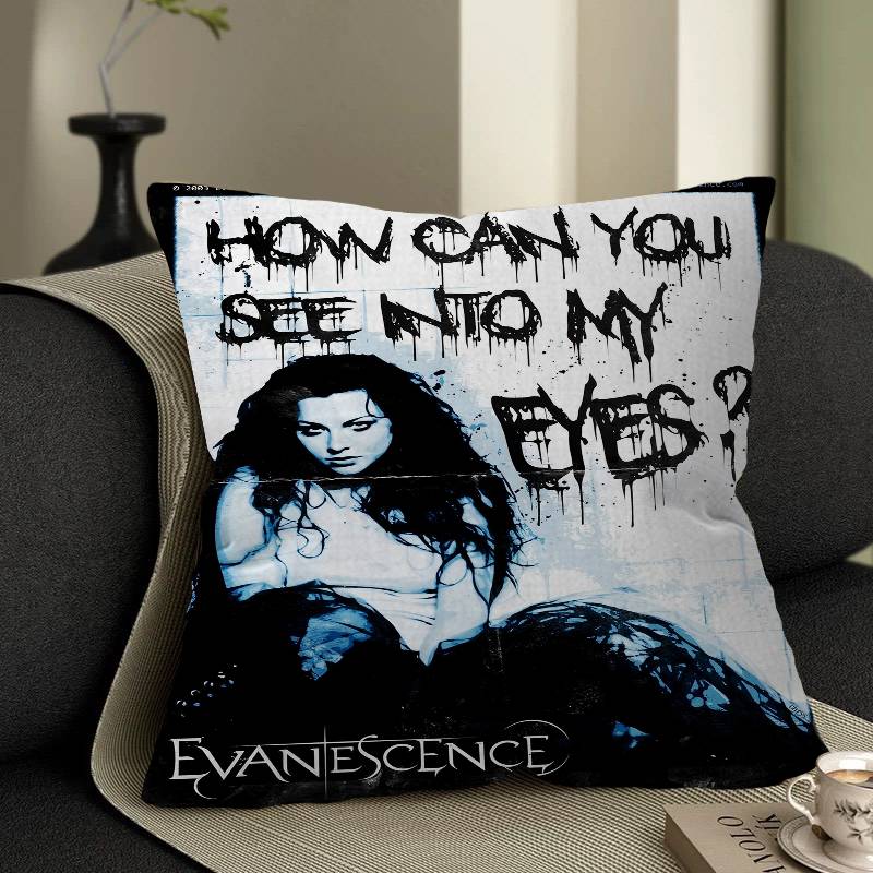 Evanescence Band Cushion Cover Pillow Cover Decor Pillowcase Printed Cushion Case For Couch
