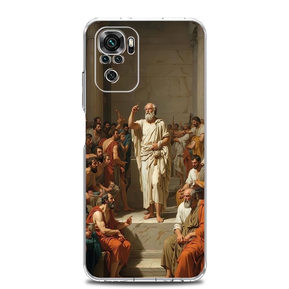 Renaissance-Kunst Gemälde Weiche Handyhülle für Xiaomi Redmi Note 15 14 13 12 4G 10 11 Pro Plus 5G 14C 13C 12C 10C 9A Hülle