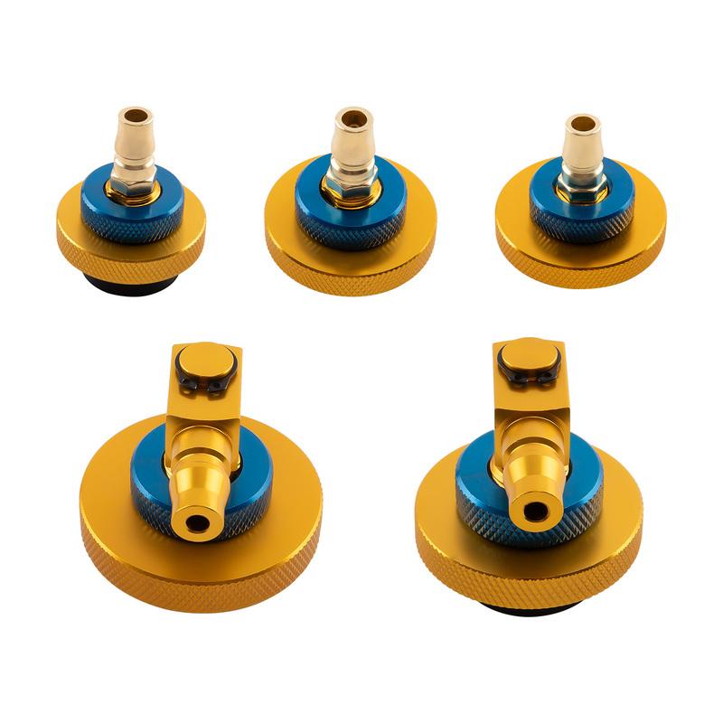 Brake Fluid Bleeder Adapter Kit 17PCS Master Cylinder Bleeder Tool Kit Coupler