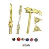 Elemental Building Blocks Assemble Bricks Mini Action Toy Parts Initial Generation Movies Dolls Gifts For Children