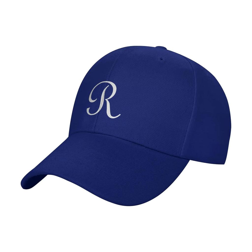 Letter R Baseball Cap  Fashion Men Women Trucker Hat Sun Visor Design Running Hippie Snapback Cap Birthday Present