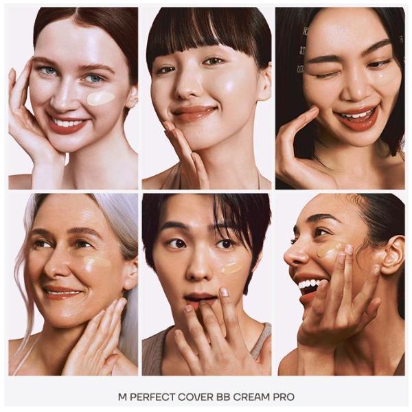 MISSHA M Perfect Cover BB Cream Pro SPF42 PA+++ 50ml (4 Options)
