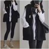 Knitted Cardigan Vest Women's Autumn and Winter Stacked Sweater Outer Wear Vest Jacket