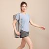 Women's Quick-Dry Cool Yoga Fitness T-Shirt, Plus Size, Short Sleeve, Summer 2026 Style