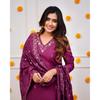 Women Designer Kurti Salwar Kameez Set Party Wear Top Tunic Salwar Suit VFP-1824a