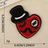 Cartoon Letter Embroidery Iron-On Patch for Shoes and Scrapbooks