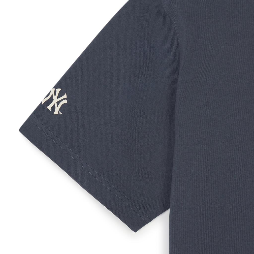 New MLB New York Yankees T Shirts Unisex Gray 3ATSN0343-50GRD