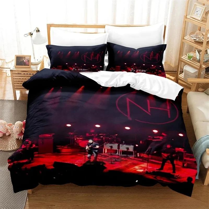 3D Print Niall Horan Bedding Set,Duvet Cover Comforter Bed Set Quilt Cover Pillowcase,King Queen Twin Size Boys Girls Adults