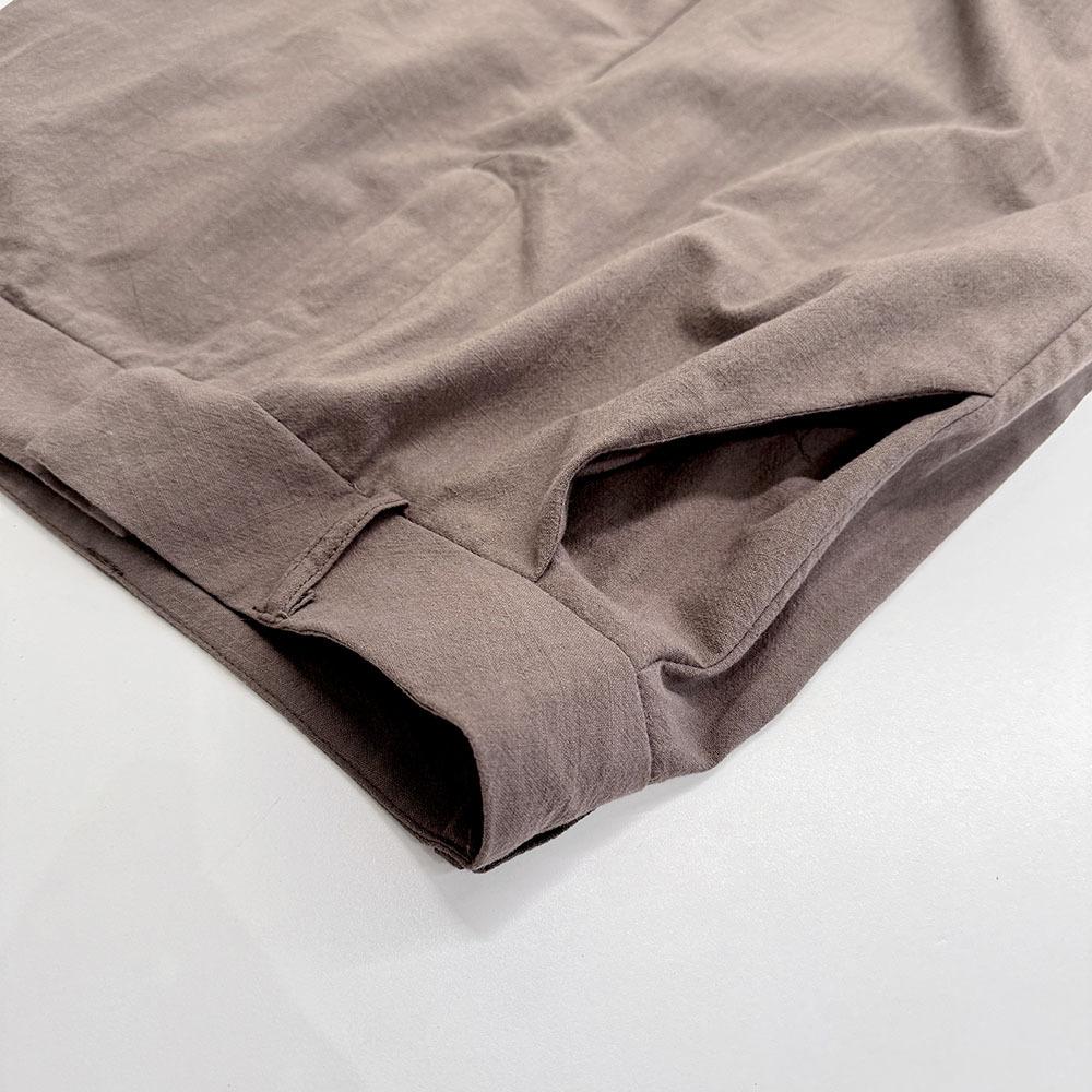 Mode Schlicht Sommer Berufstätige Damen Pendeln Reine Baumwolle Tasche Weste Langes Kleid Zweiteiliges Set Damenanzug