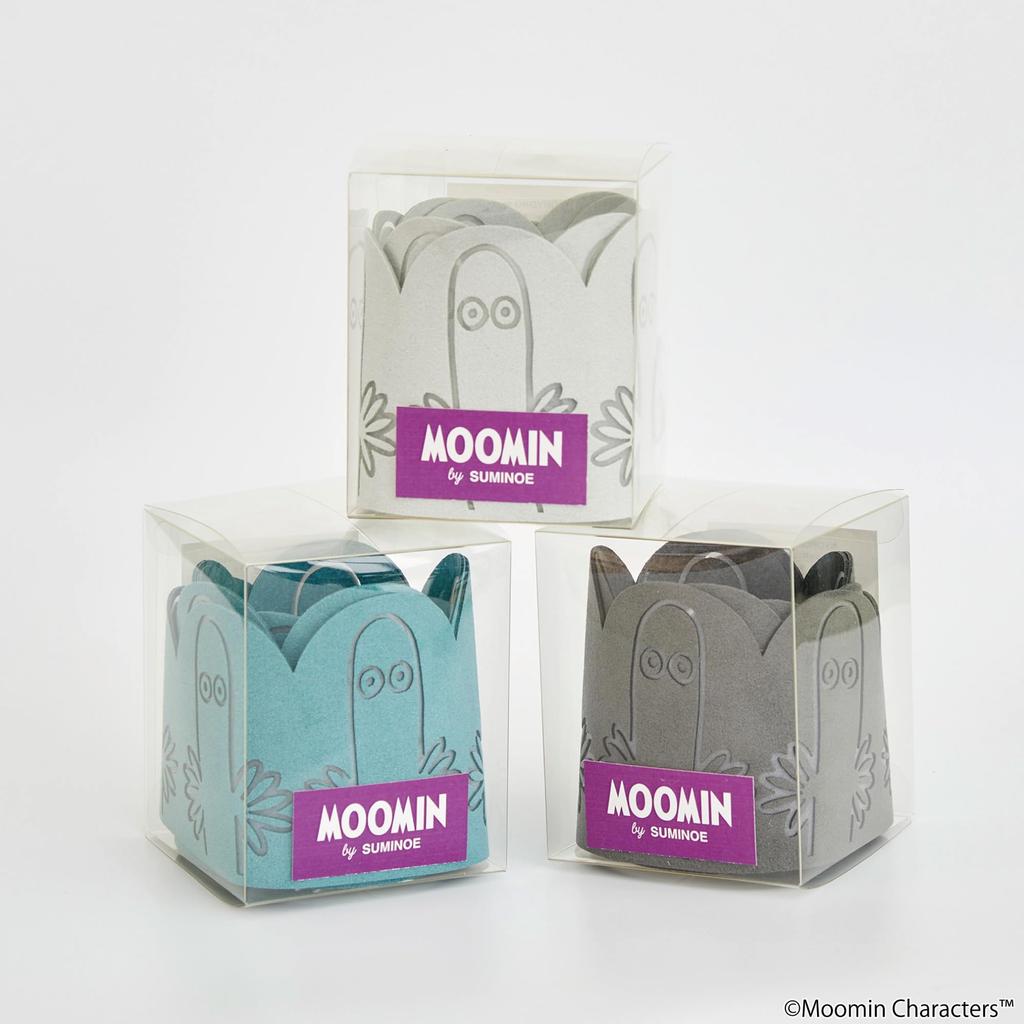 Suminoe Moomin Hattifattener Suede Charcoal 49cm Pack of 2 Tassels, Gray, Approx. Long, A9003,