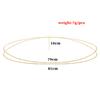 European and American Sexy Waist Chain, Metal Long Fringed Waist Chain Double Body Chain