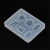 3D Nail Art Silicone Molds Manicure Bean Color Card Molds Nail Art Color Chart Making Nail Carving Mould