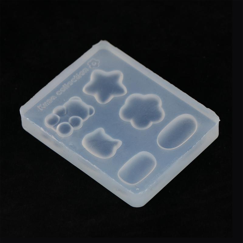 3D Nail Art Silicone Molds Manicure Bean Color Card Molds Nail Art Color Chart Making Nail Carving Mould