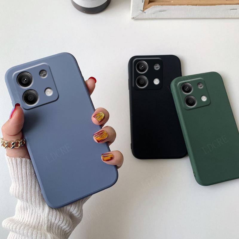 For Xiaomi Redmi Note 13 Case Cover For Redmi Note 11S 11 12 13 Pro Plus 5G Capas Back Liquid Silicone Soft Fundas Redmi Note 13