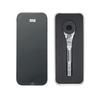 711L Hex-End EDC Ratchet Wrench - Multi-Tool Accessory with 1/4" Hex Bit Adapter - Fits 1/4" Socket Extensions