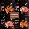 Glowing Goldfish  Lantern Hand Made Children's Handheld Lantern  Celebration