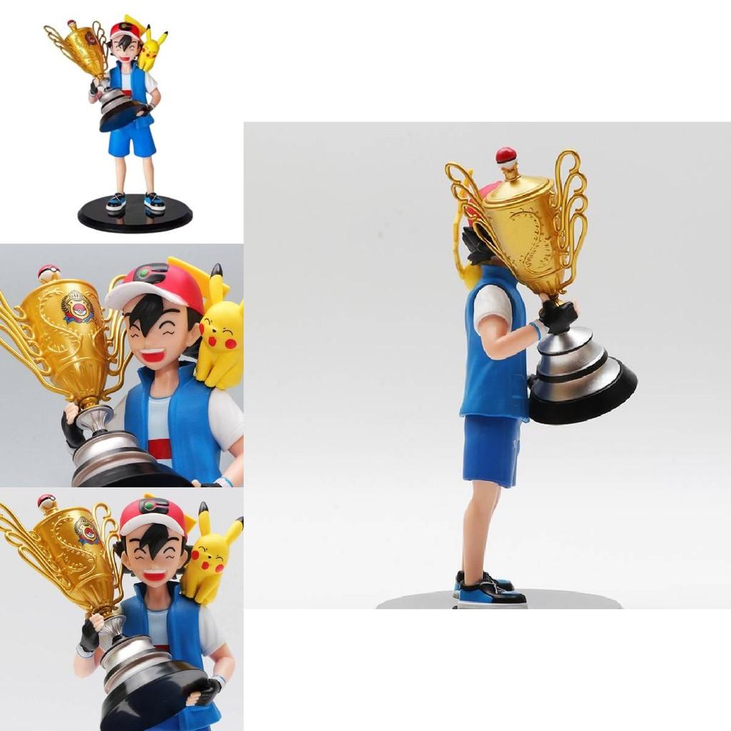 Niedliche Pokémon Ash Pikachu Plüschfigur Perfekt für Sammler und Enthusiasten gleichermaßen