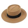 Yunibeosyeolkemiseuteuli Bmj Line Wool Beige Fedora