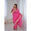 Beautiful Saree Is Elegantly Decorated Gives a Perfect Look To the Outfit.