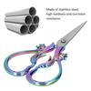 Lightweight Design Stainless Steel Scissors Ergonomic Handle Needle Work Embroidery Scissors DIY Scissors For Crafting