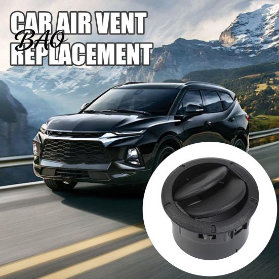 Duster Air Vent Replacement Conditioning Outlet, Double Blade Adjustable Vents with Chrome Trim, Car Interior Durable for Renault Vauxhall Opel Outlet