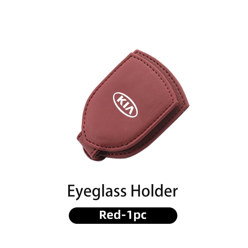 Car Visor Glasses Clip Sunglasses Box Card Holder Interior For KIA Rio K5 Sportage Ceed Sorento Picanto Stinger Optima CeratoEY1