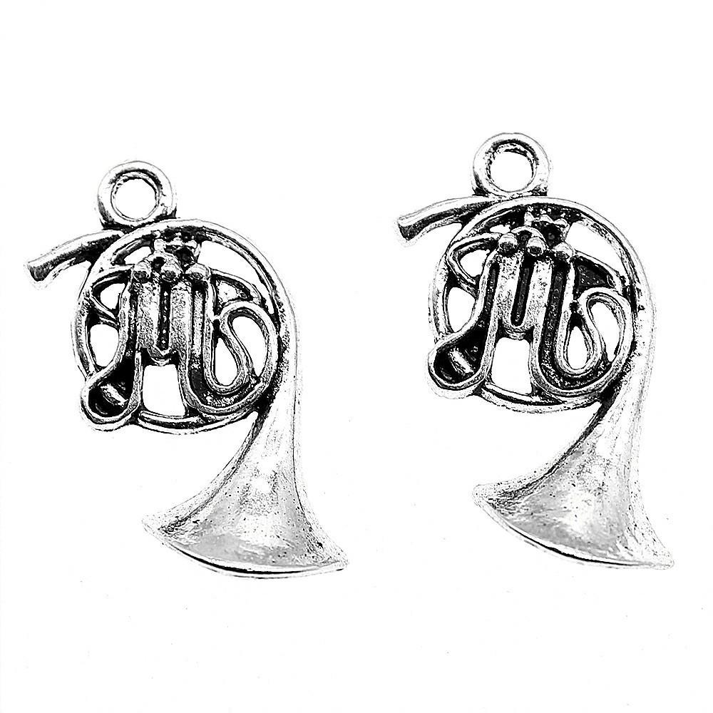 Musical Charms Multi Color Alloy Guitar Pendants For Music Themed Jewelry Making