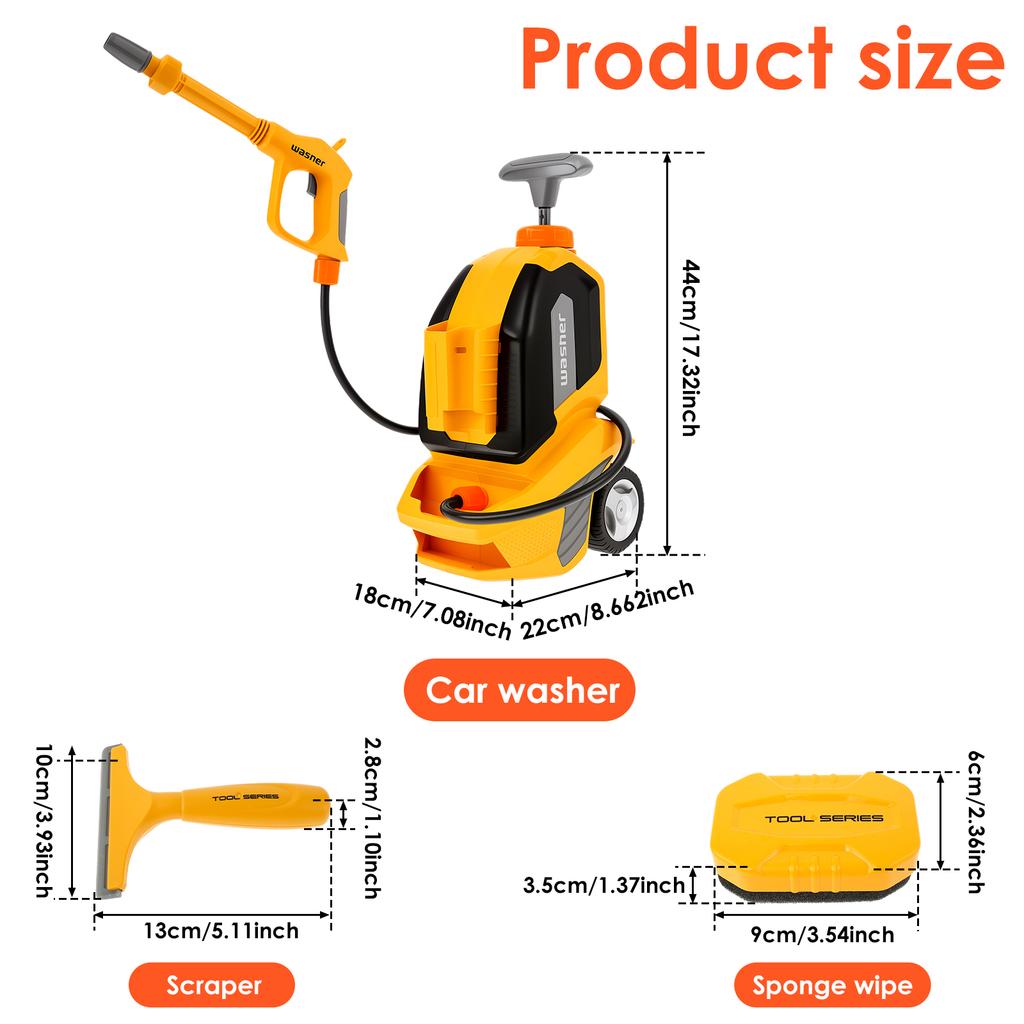 Kind Autowaschanlage Spielzeug Kleinkind Auto Putzspielzeug Kind Auto Wasserwaschanlage Reinigungsspielzeug Kinder Auto Putzspielzeug Rollenspielzeug mit