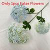 3 Rice Head Fruit Faux Plants Flocked Stems Wedding Decor Props Photography