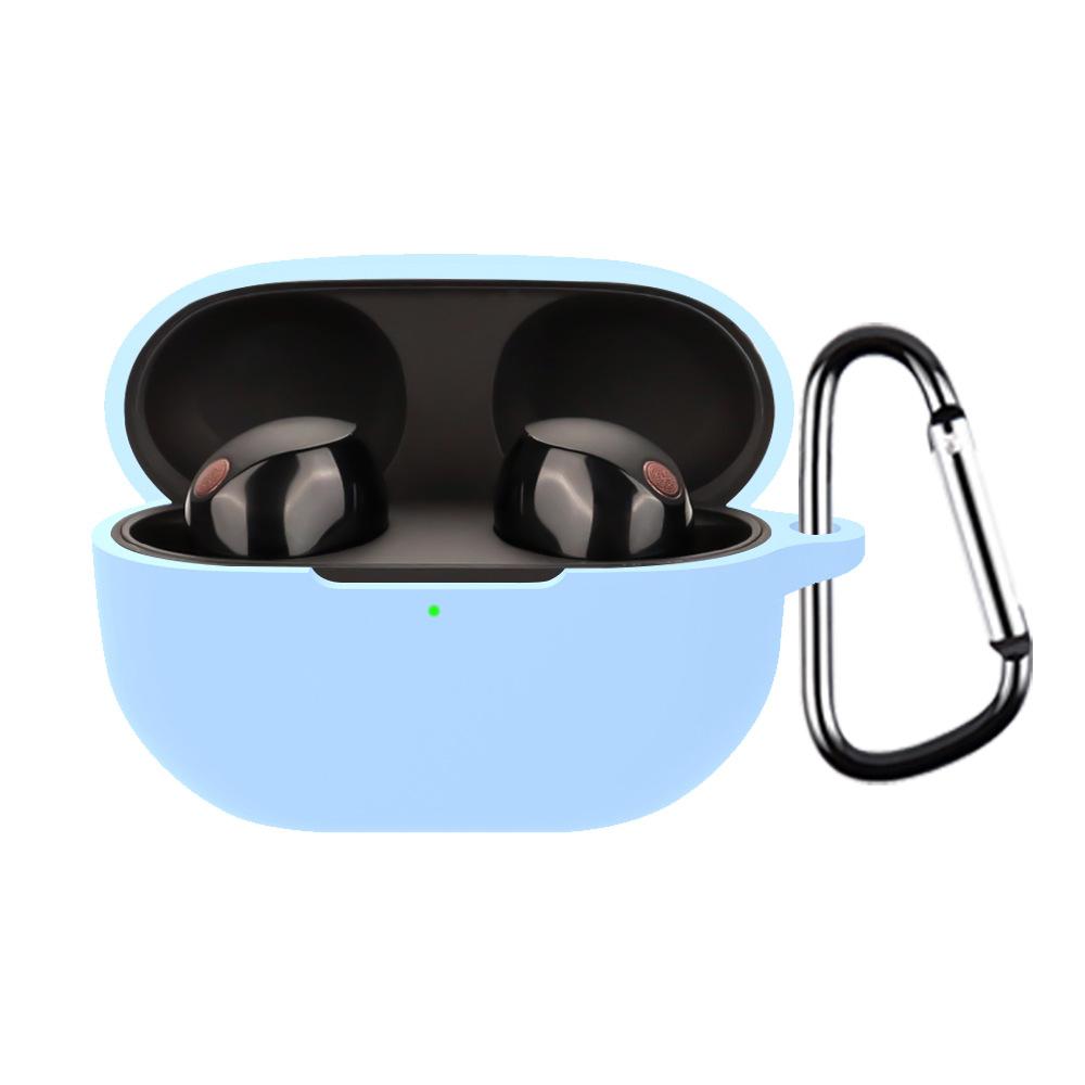 Suitable for Sony WF-1000XM1 buckle earphone cover, anti-drop and anti-skid protective cover, portable mini soft case