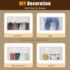 24Pcs Clear Shoe Box PP-ABS Storage Case Multi-use Foldable Sneaker Organizer Stackable Ventilated for Home Bedroom