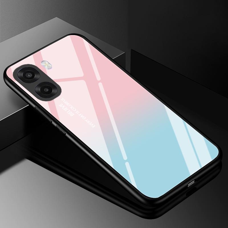 For Oppo A6X 4G 5G A6 Pro Case Cover Tempered Glass Cases for OPPO F31 5G Hard Back Bumper OPPO A6 Pro A 6 X A6Pro 4G 5G Fundas
