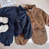 Autumn Children Casual Sportswear Set Boys Girls Interchange Jacket Pants Suit Kids Vintage Cargo Pants Outfits
