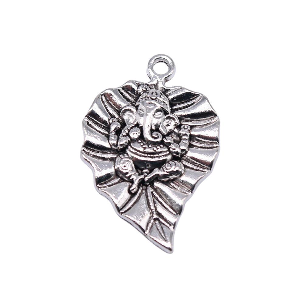 Antique Style Elephant Charms Metal Animal Pendants For DIY Jewelry Keychain Bag Accessories
