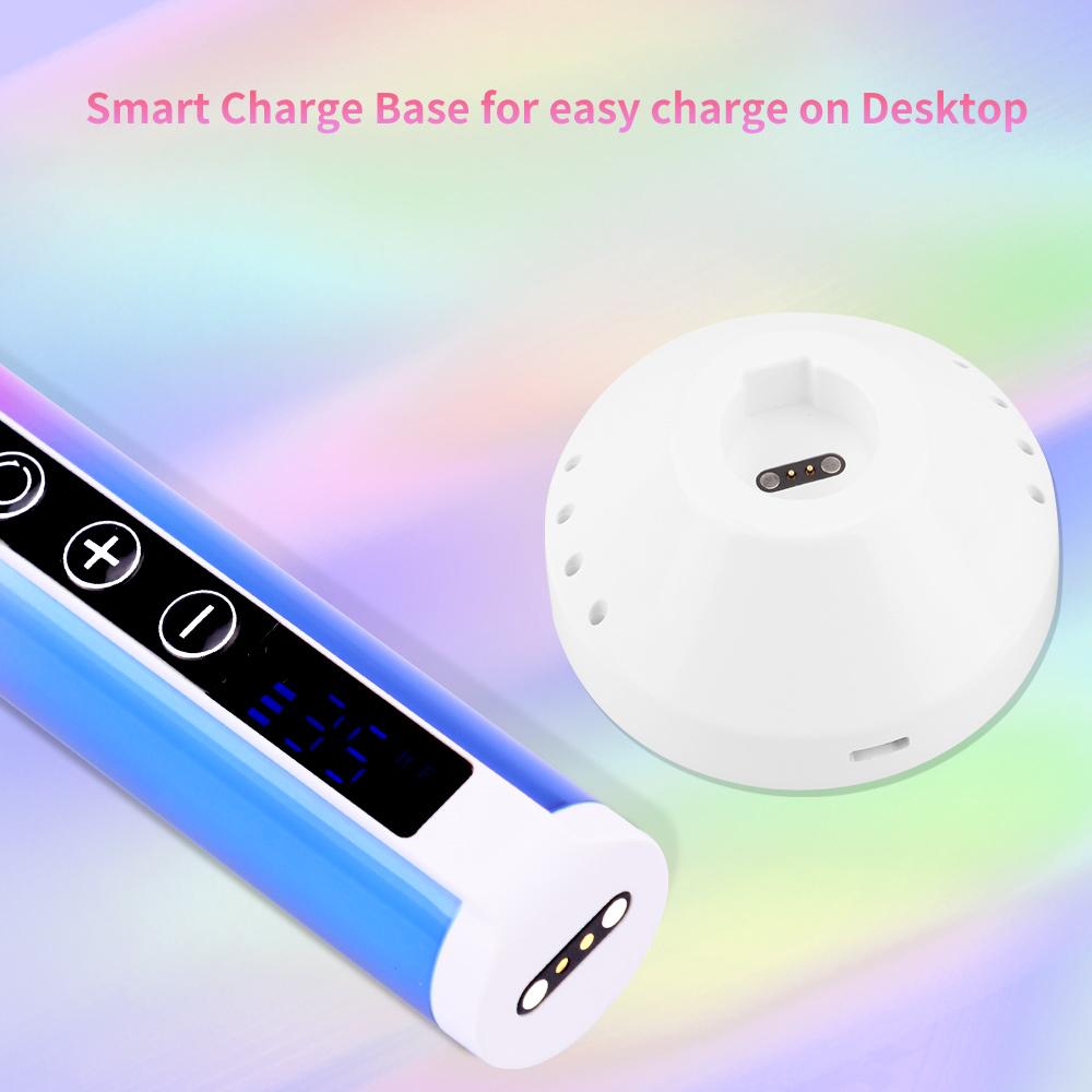 85W Motor Bürstenloser Nagelfräser Leichte Stiftform Nagelbohren 35K Wiederaufladbar E-File 35000 U/min Tragbare Ladestation