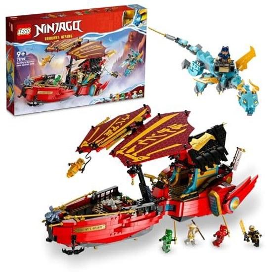 LEGO Ninjago Airship Bounty Toy Gift Birthday Block Christmas Boys Girls Children 9 Years Old 10 11 Elementary School Battle Robot 71797