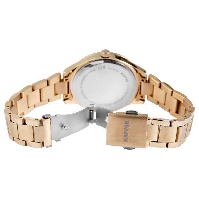 Watch - RAPTOR - Pia - Gold - Mother-of-pearl Dial - Stainless Steel 36 Mm