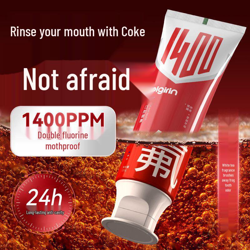 Baili Giant Mint Whitening Toothpaste - Fluoride Anti-Cavity, Stain & Smoke Removal