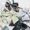 Personalized Flower Plaid Uniform Collar Flower Bow Tie Small Fresh Sailor Suit Bow KTB
