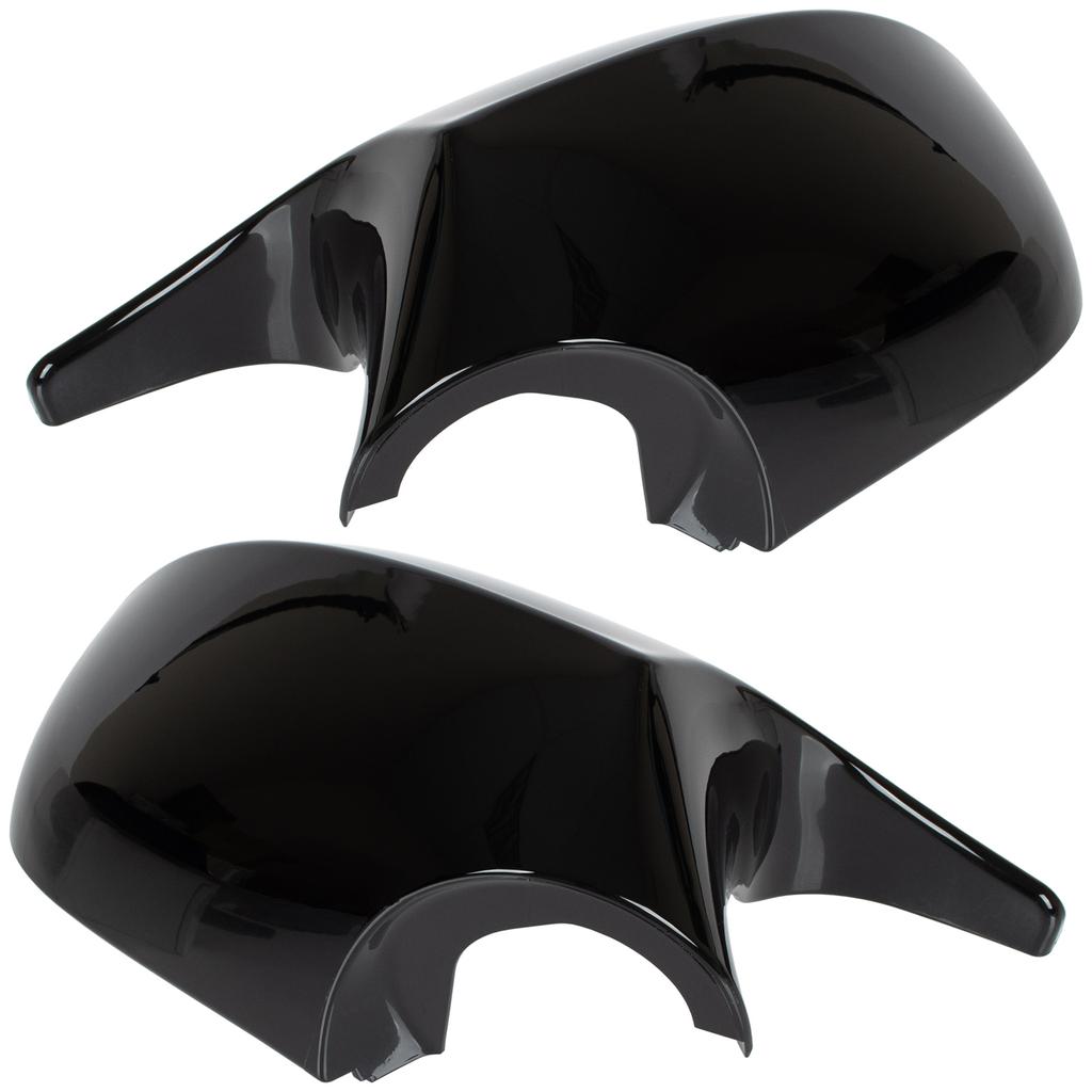 BMW 1 E81 E82 E87 E88 10-15 mirror cover BLACK GLOSSY left + right 2 pcs. SET
