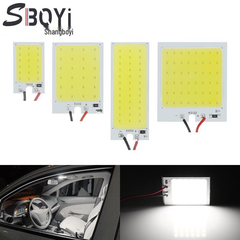 Shangbo Yi Auto LED Dome Light COB Roof/Trunk Light 18/24/36/48 SMD