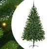 Christmas Tree with 300 LEDs and Stand Green 180 Cm PE