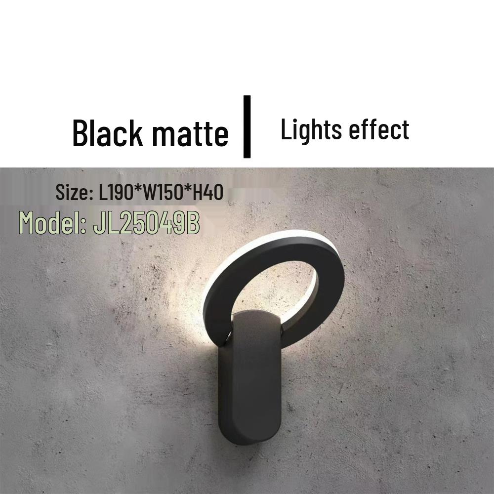 Waterproof LED Outdoor Wall Light: Villa, Terrace, Hotel & Courtyard Luxury Lighting