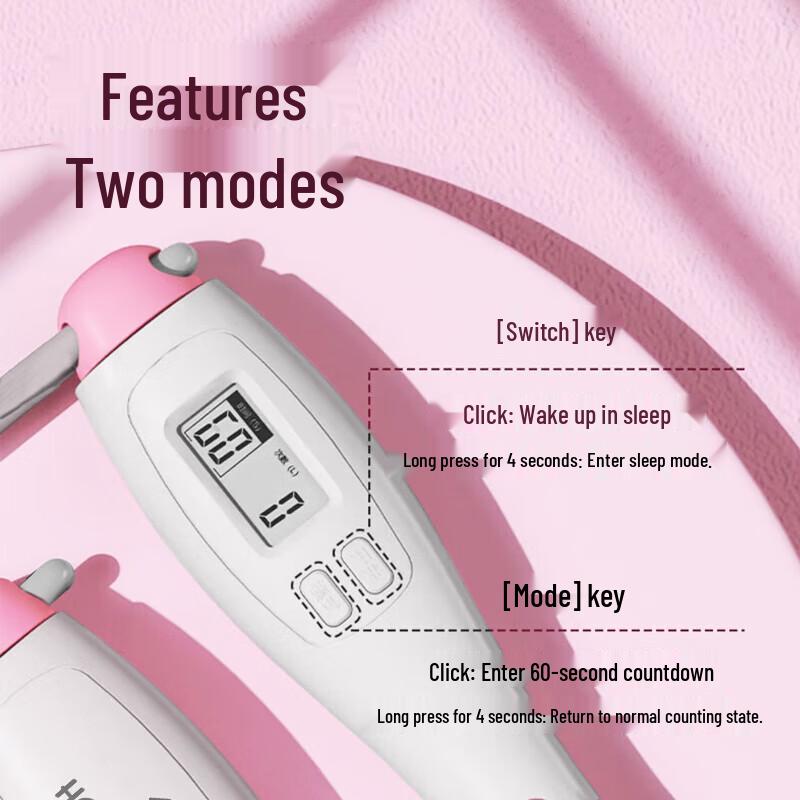 He Dawu Smart Digital Counting Skipping Rope