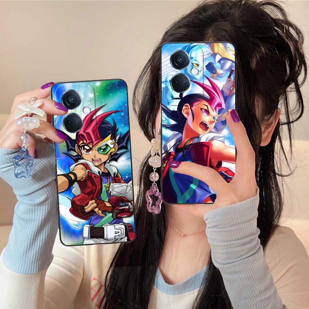 Yugioh Yuma Tsukumo Mobile Phone Case for OPPO Reno 14 13 12 11 10 9 8 7 6 5 F T Pro 5G Colorful Printing Cover Smartphone Cover