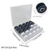 Bobbins Plastic Bobbins Storage Box  Sewing Machine Spools for Household DIY Sewing Accessories Tools Organizer Sewing Box