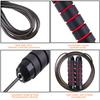 Home Gym Weighted Skipping Rope Steel Wire Adjustable Lose Weight Speed Jump Rope Workout Exercise Sports Fitness Equipment