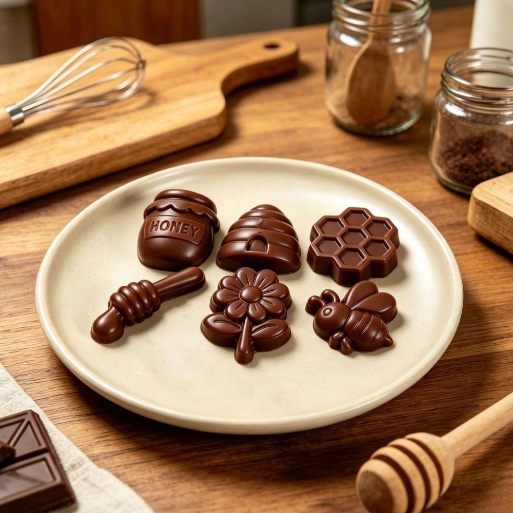 Bee Theme Chocolate Dessert Mold Reusable Baking Mould New Mousse Cake Mold  Baking Tools