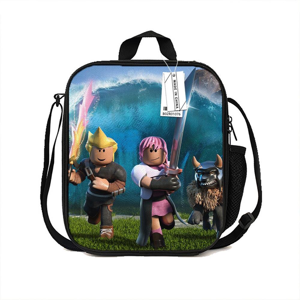 Lunch Bag, Primary And Secondary School Students Meal Bag, Ice Bag, Rob Loss Messenger Bag.